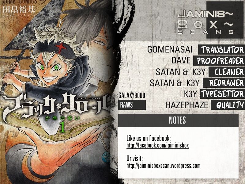 Read Black Clover EN Manga Online