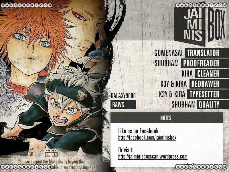 Read Black Clover EN Manga Online