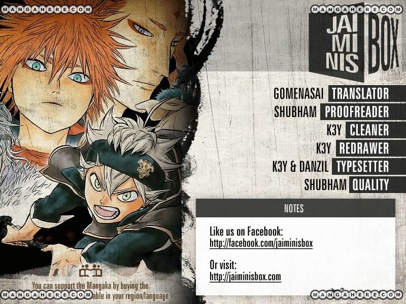 Read Black Clover EN Manga Online