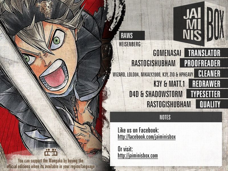 Read Black Clover EN Manga Online