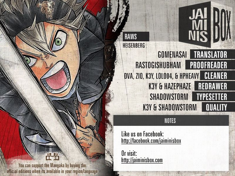 Read Black Clover EN Manga Online