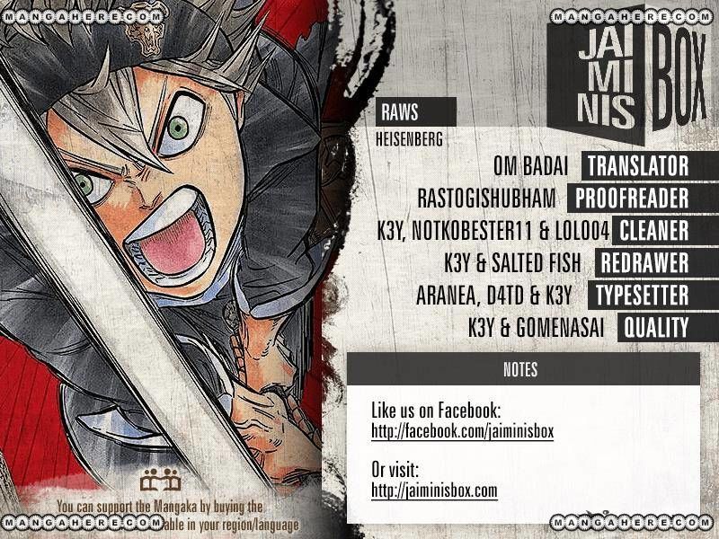 Read Black Clover EN Manga Online