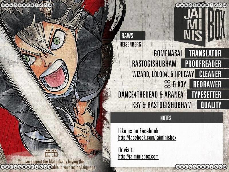 Read Black Clover EN Manga Online