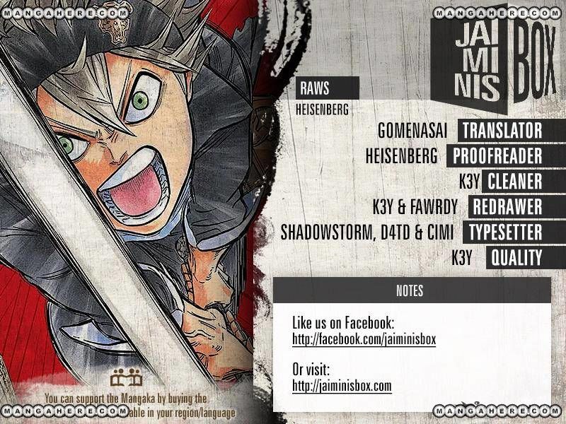 Read Black Clover EN Manga Online