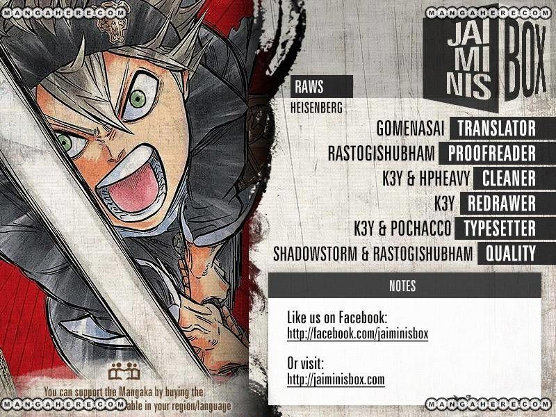 Read Black Clover EN Manga Online