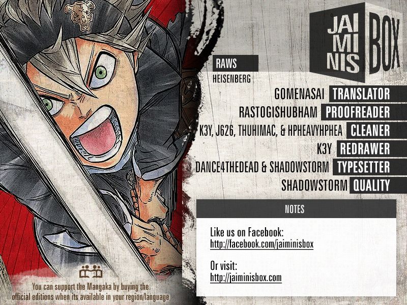 Read Black Clover EN Manga Online