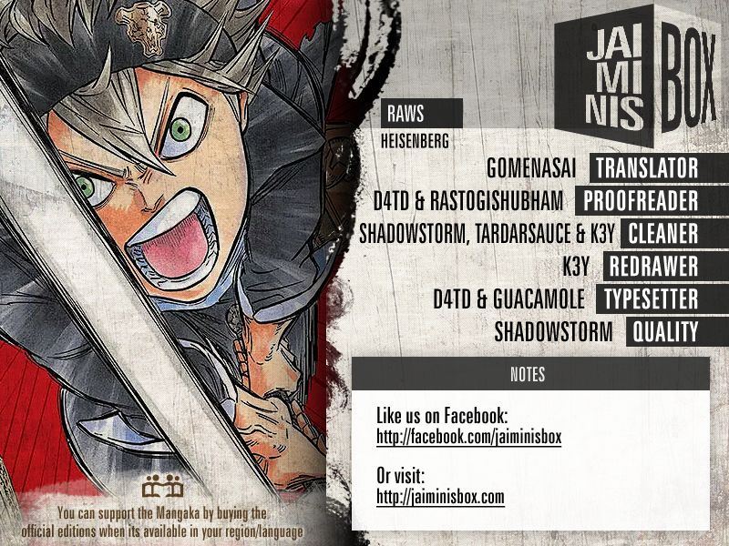 Read Black Clover EN Manga Online