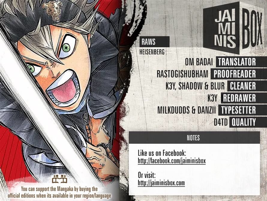 Read Black Clover EN Manga Online