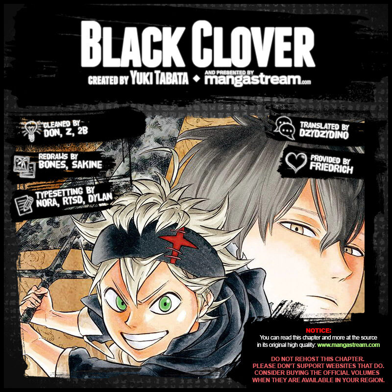 Read Black Clover EN Manga Online