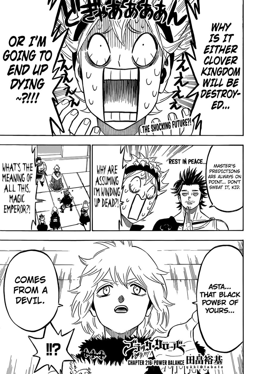 Read Black Clover EN Manga Online