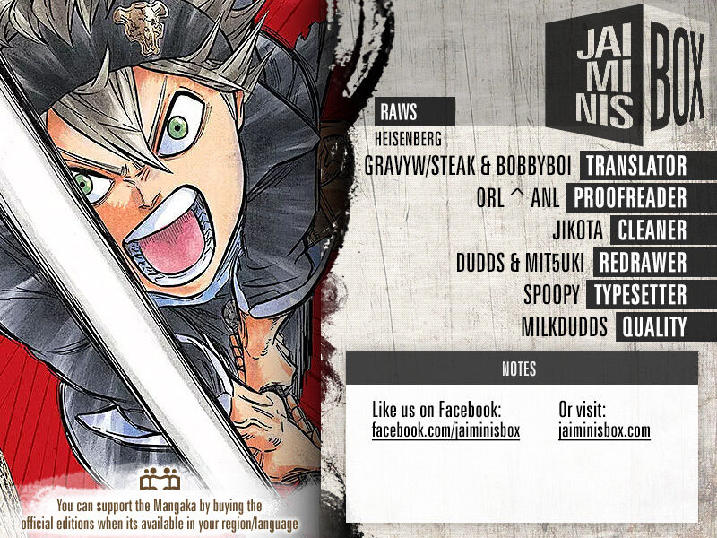 Read Black Clover EN Manga Online