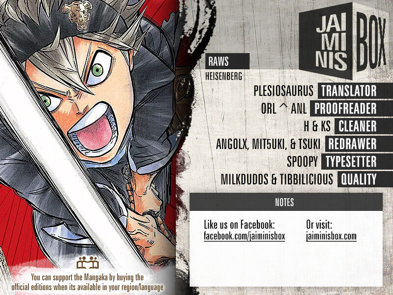 Read Black Clover EN Manga Online