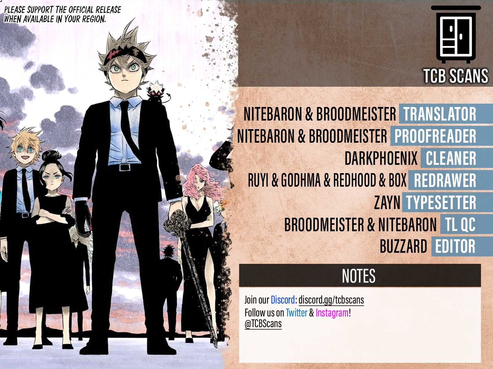 Read Black Clover EN Manga Online