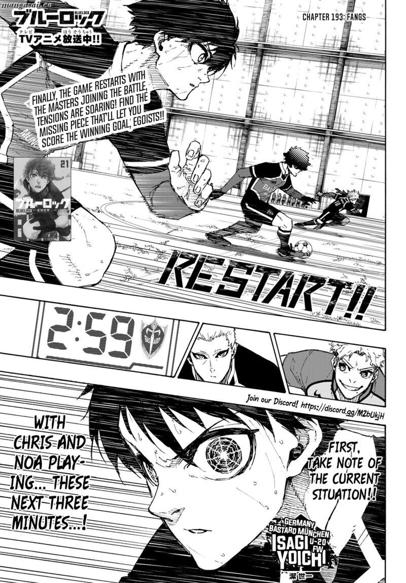 Read Blue Lock EN Manga Online