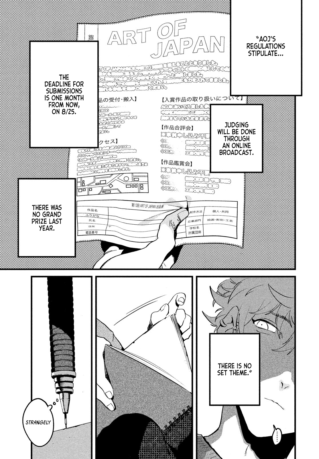 Read Blue Period EN Manga Online