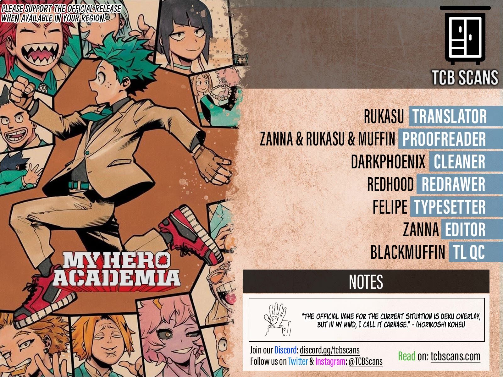 Read Boku no Hero Academia EN Manga Online