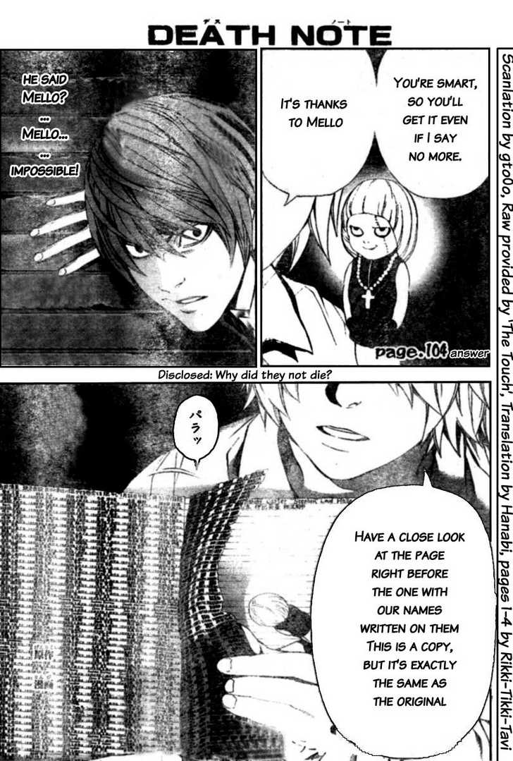 Read Death Note EN Manga Online