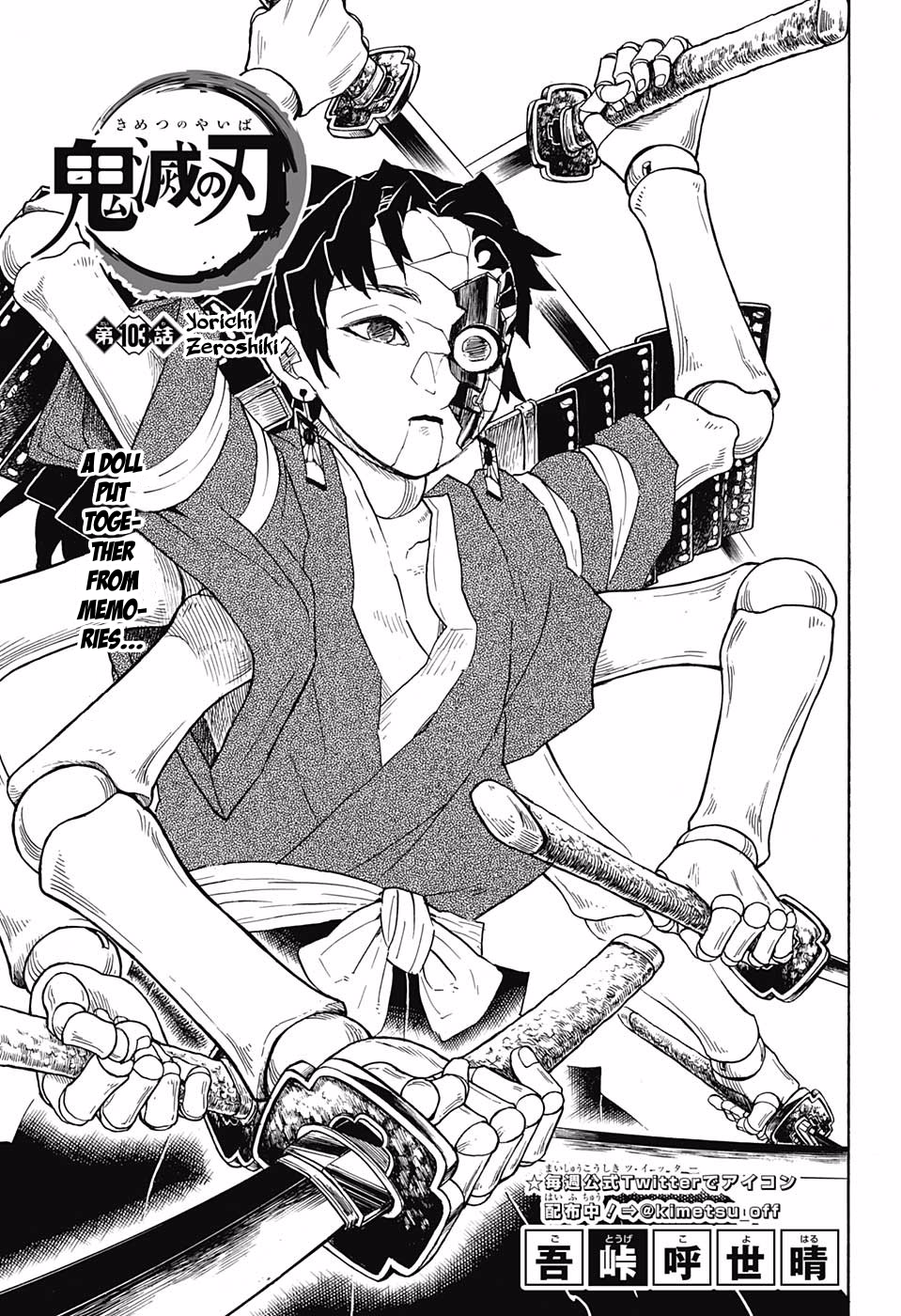 Read Demon Slayer - Kimetsu no Yaiba EN Manga Online