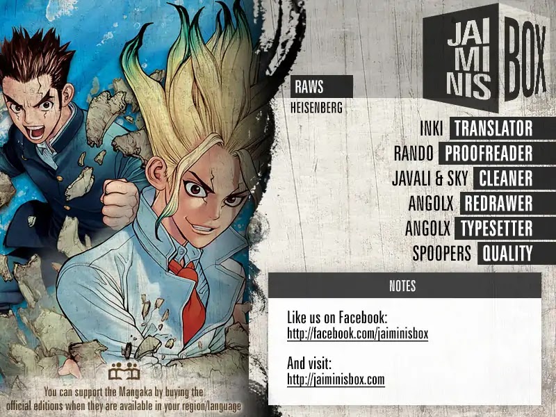 Read Dr. STONE EN Manga Online