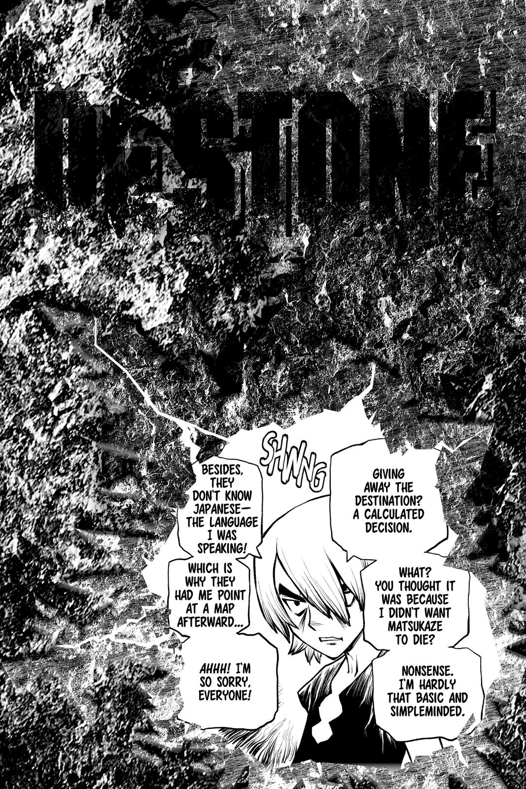 Read Dr. STONE EN Manga Online