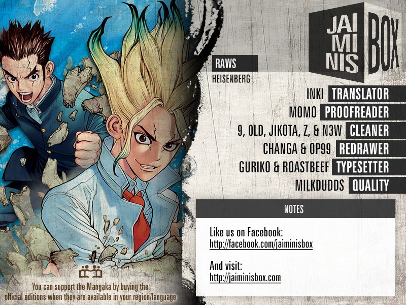 Read Dr. STONE EN Manga Online