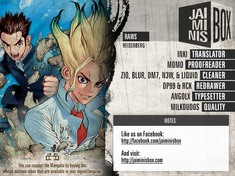 Read Dr. STONE EN Manga Online