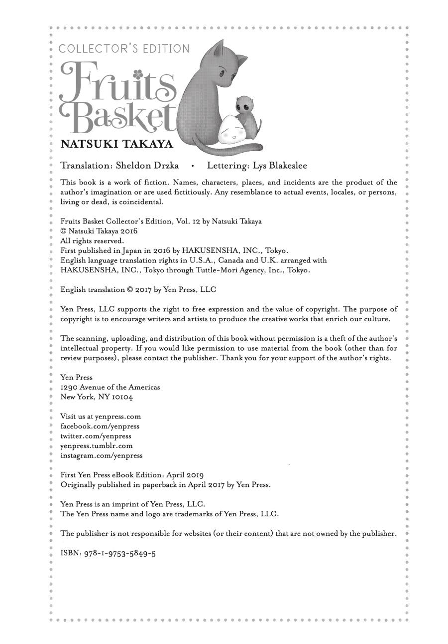 Read Fruits Basket EN Manga Online