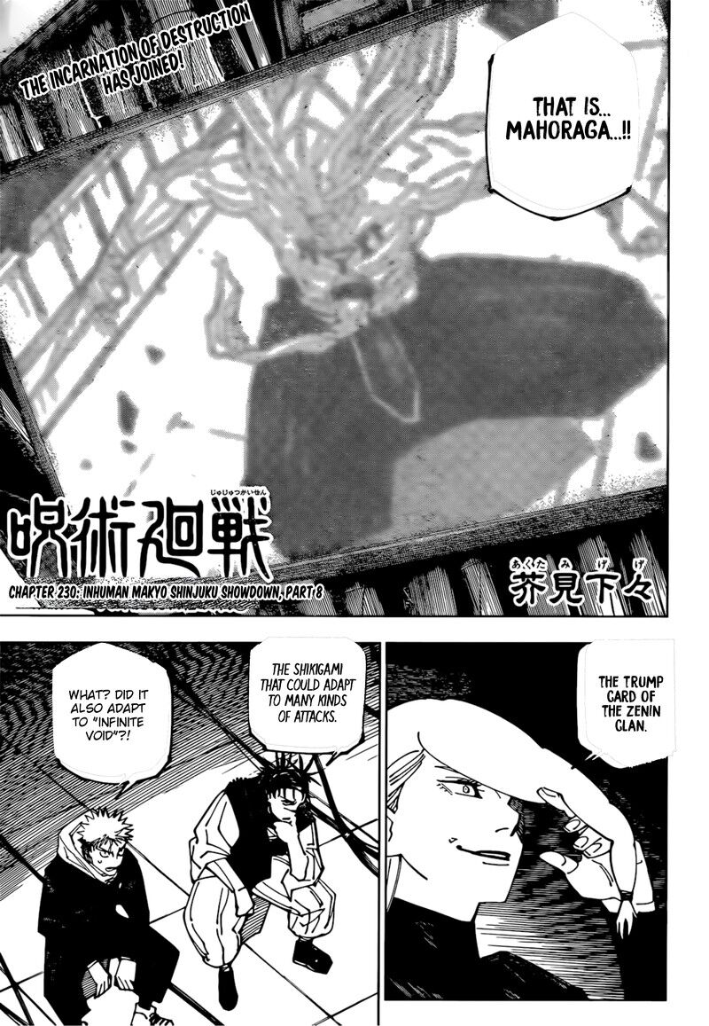 Read Jujutsu Kaisen EN Manga Online