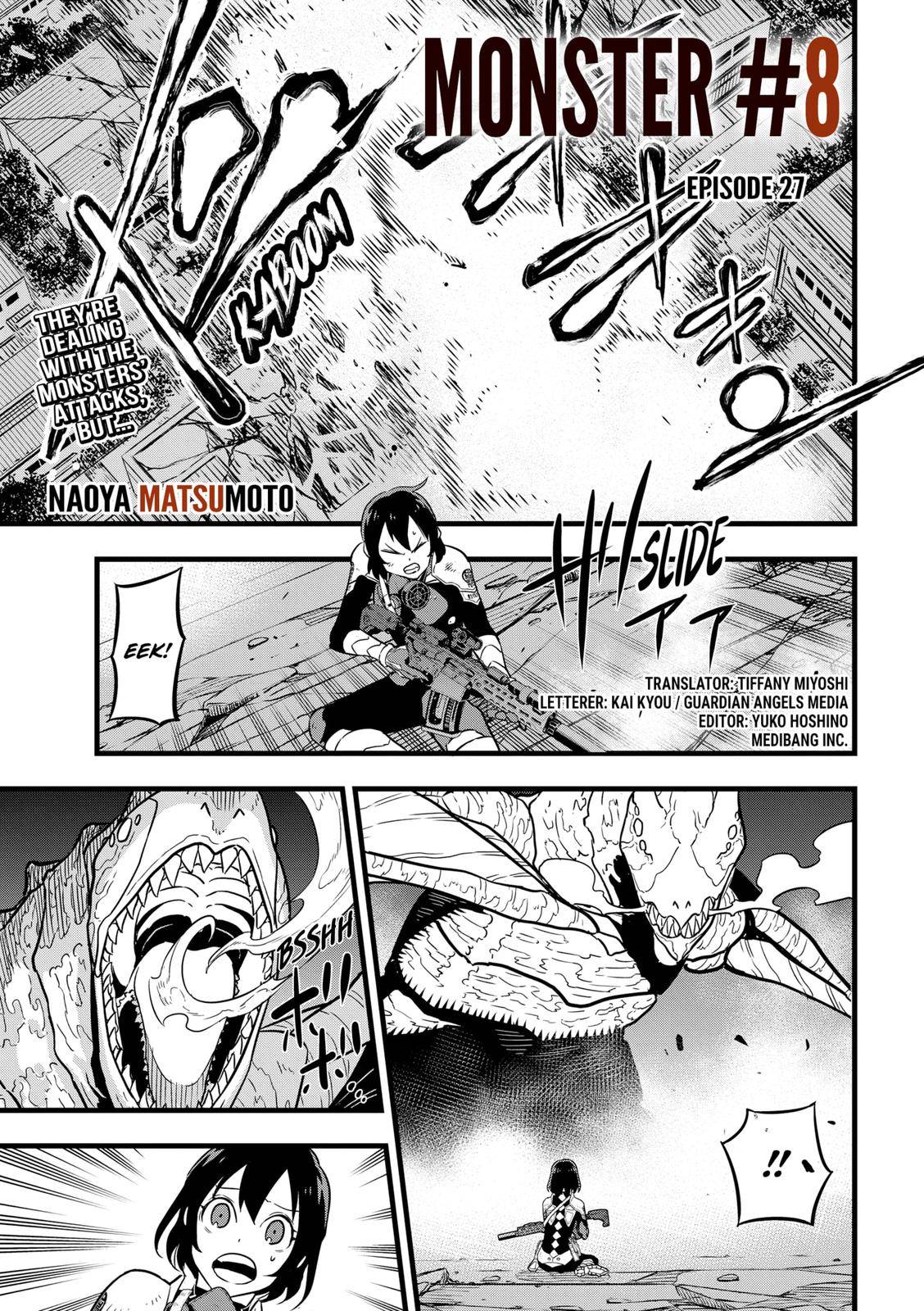 Read Kaiju No. 8 EN Manga Online