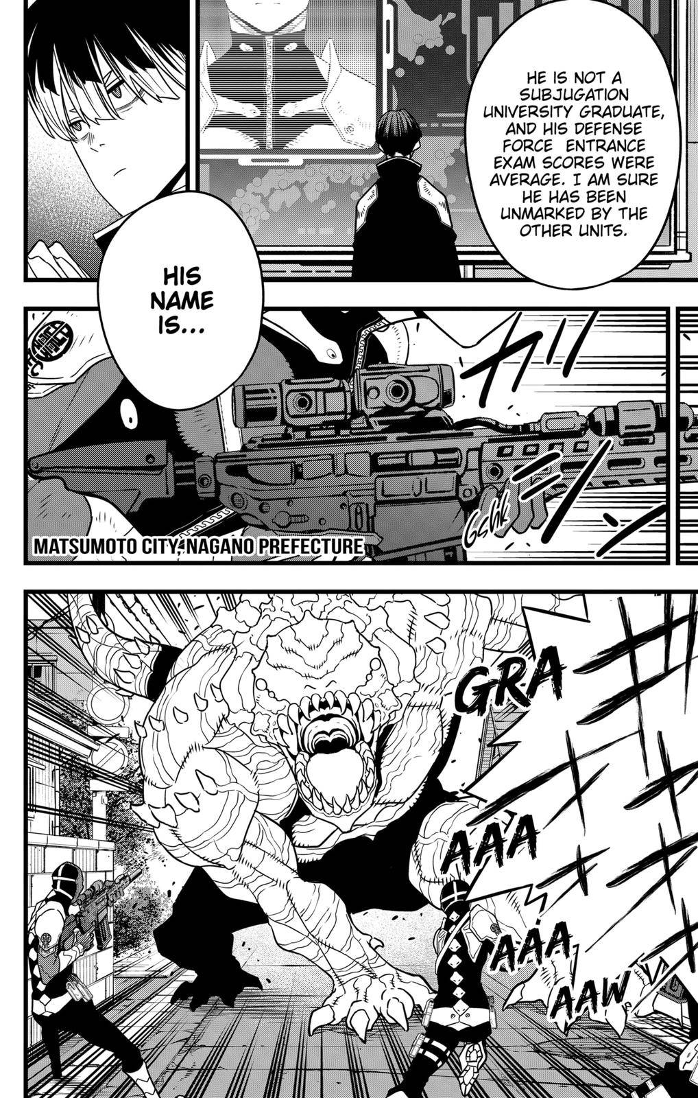 Read Kaiju No. 8 EN Manga Online
