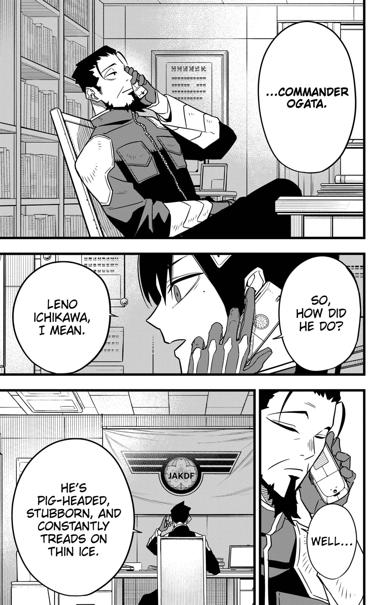 Read Kaiju No. 8 EN Manga Online