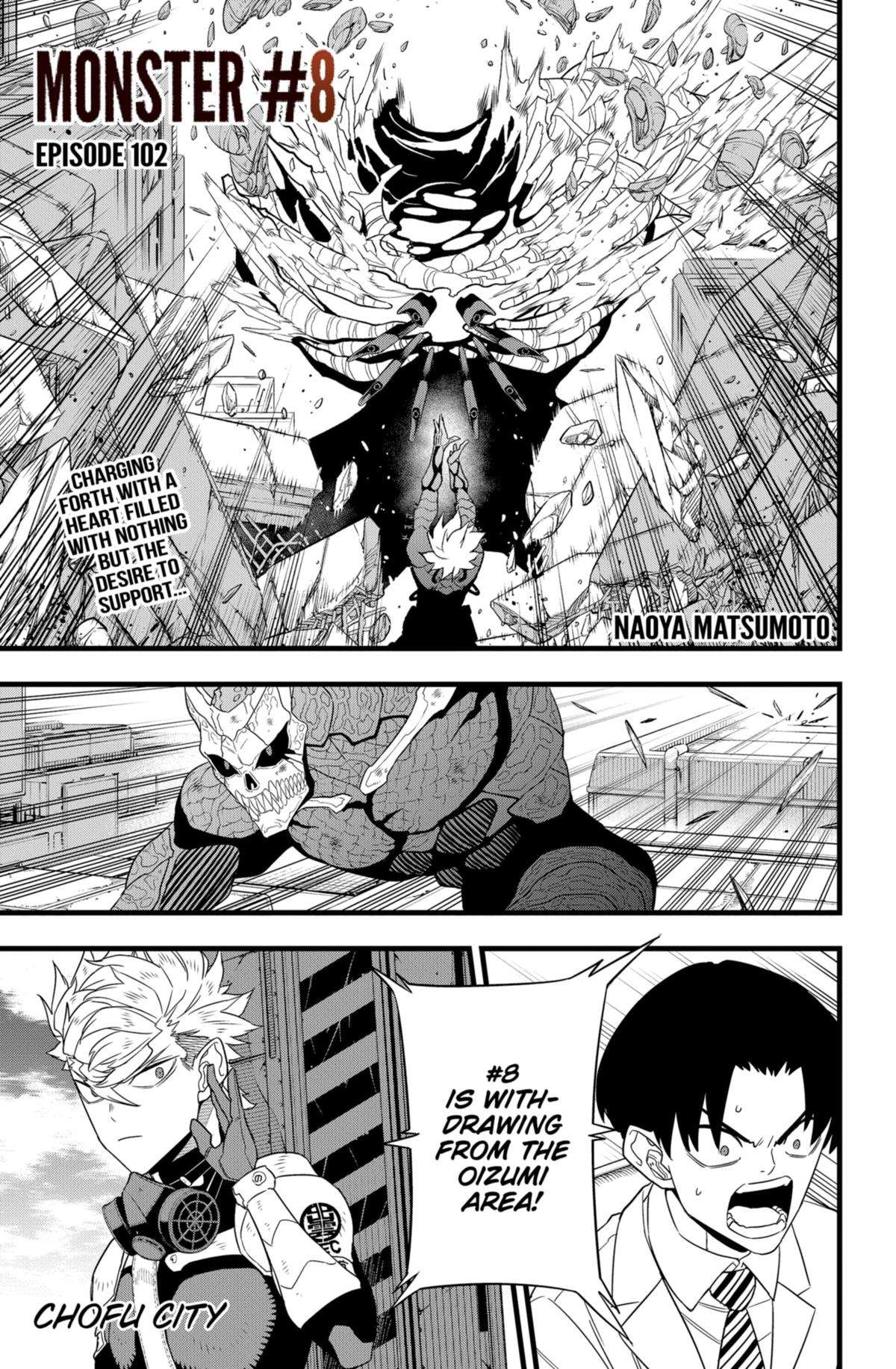 Read Kaiju No. 8 EN Manga Online