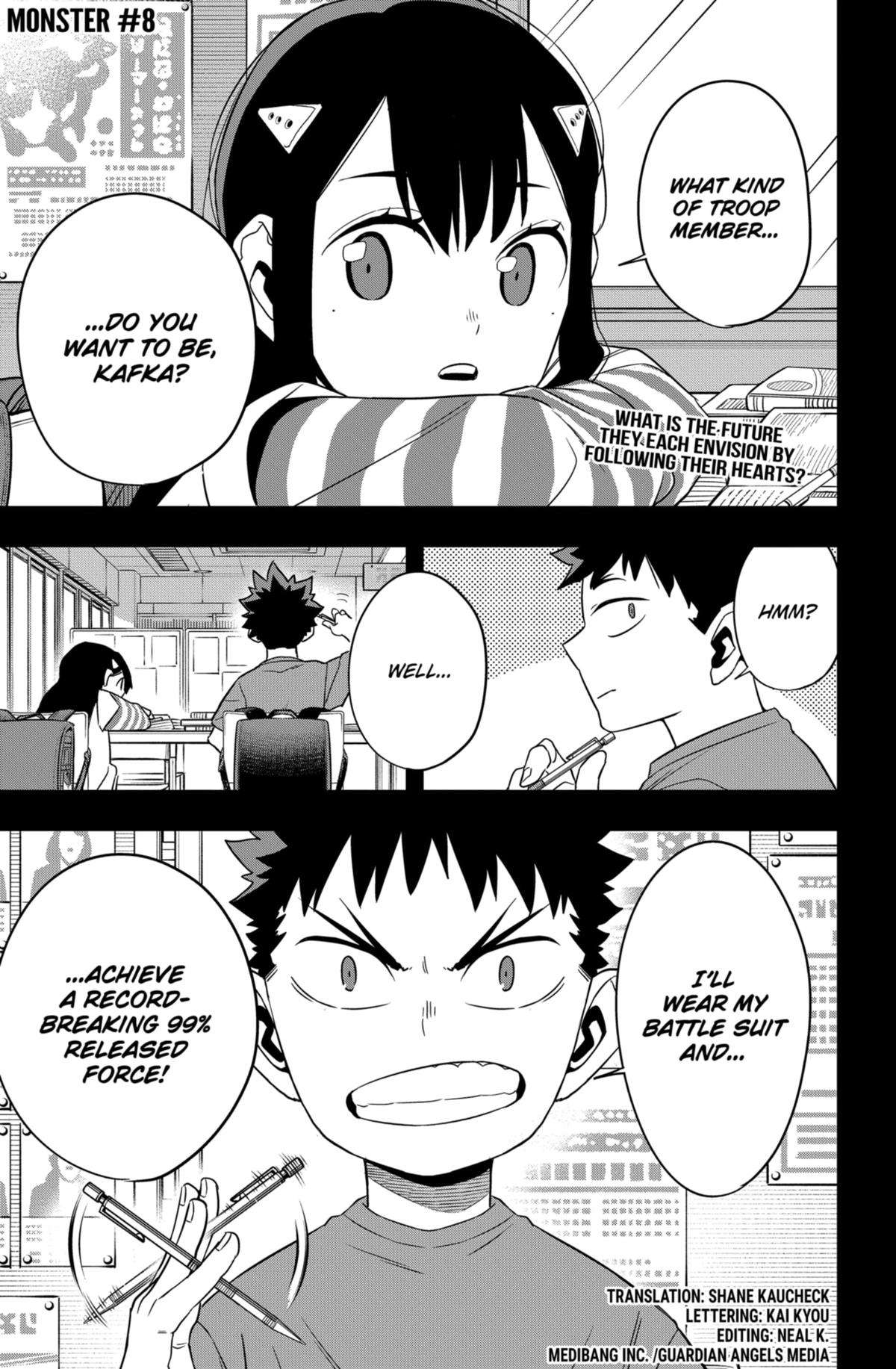 Read Kaiju No. 8 EN Manga Online