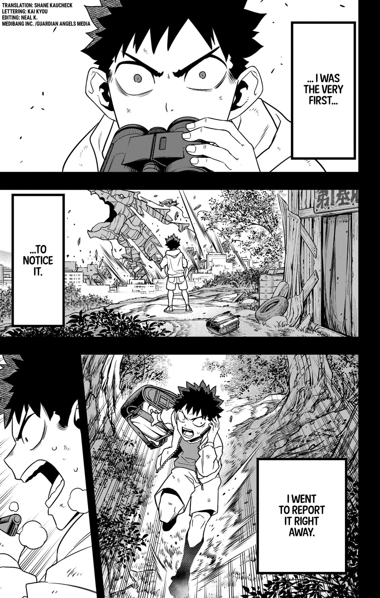 Read Kaiju No. 8 EN Manga Online