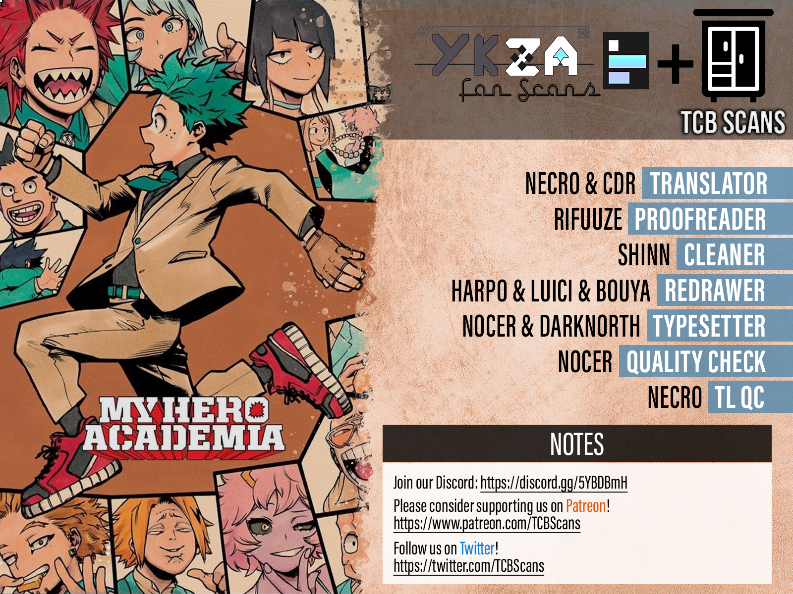 Read My Hero Academia EN Manga Online