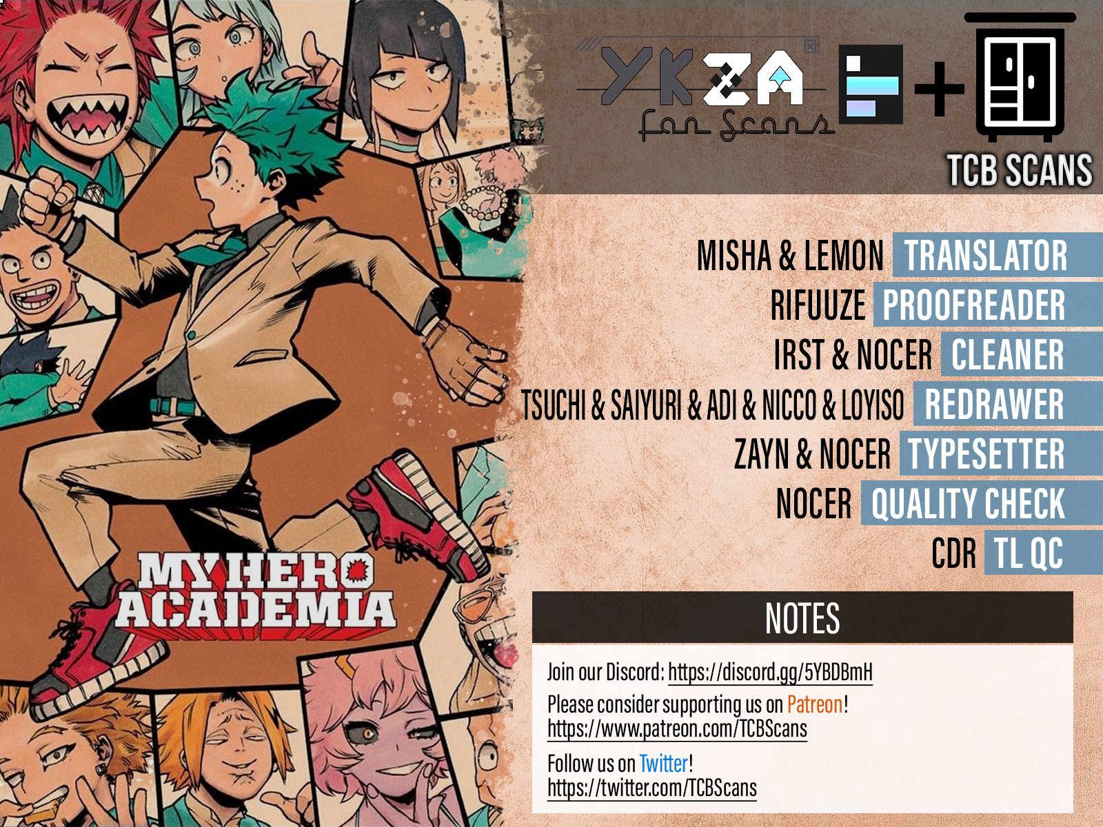Read My Hero Academia EN Manga Online