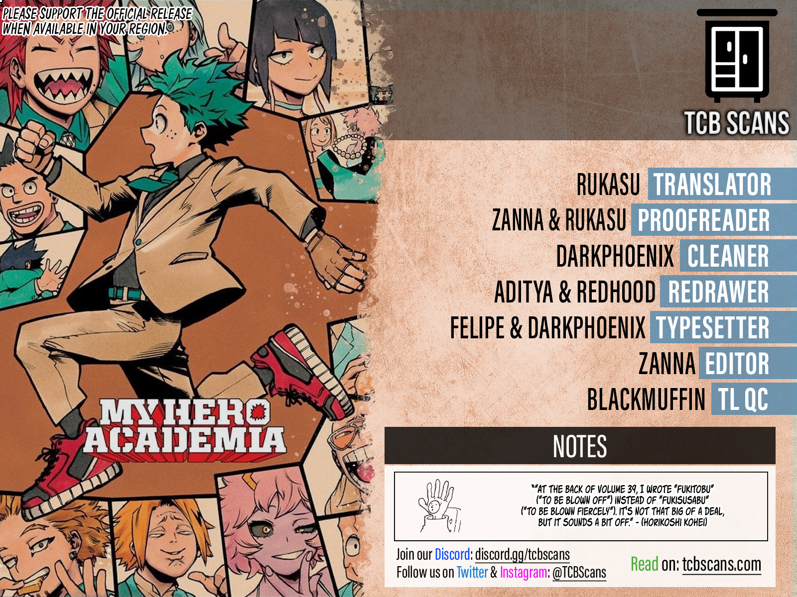 Read My Hero Academia EN Manga Online