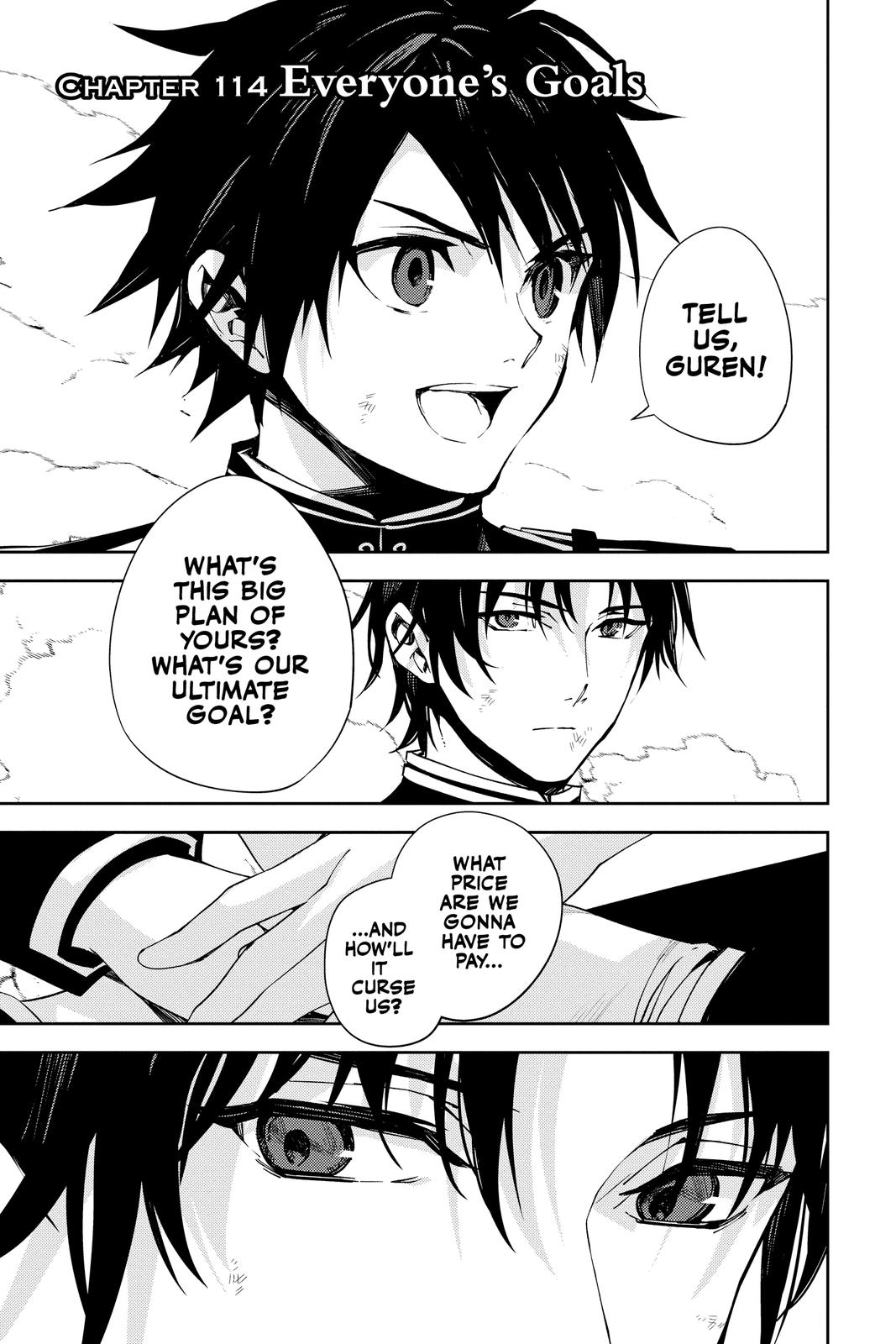 Read Seraph of the End Vampire Reign EN Manga Online