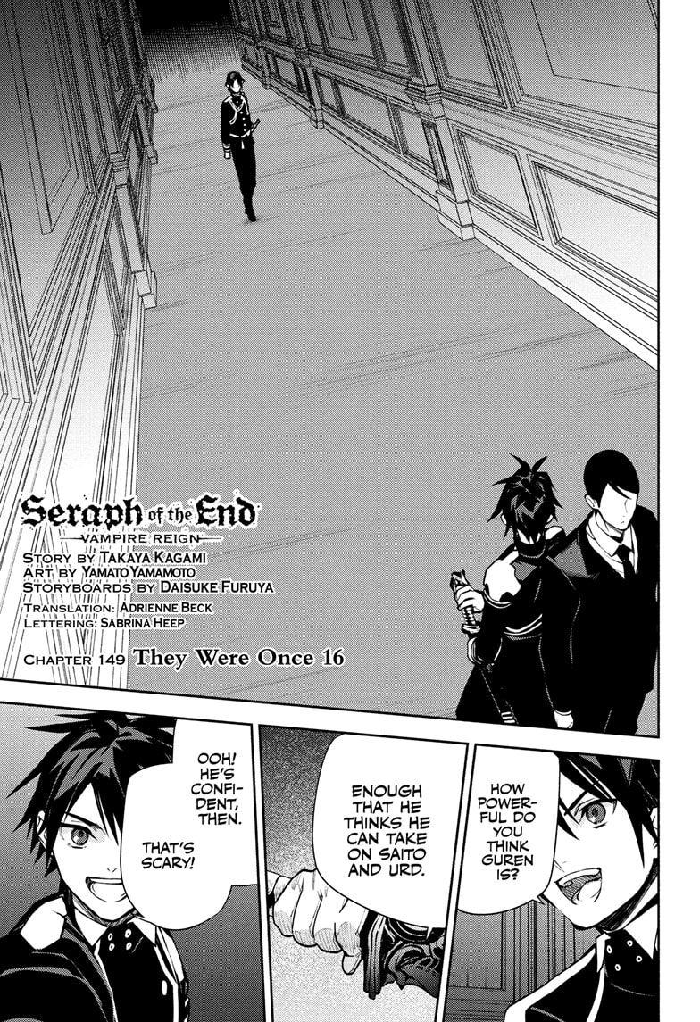 Read Seraph of the End Vampire Reign EN Manga Online