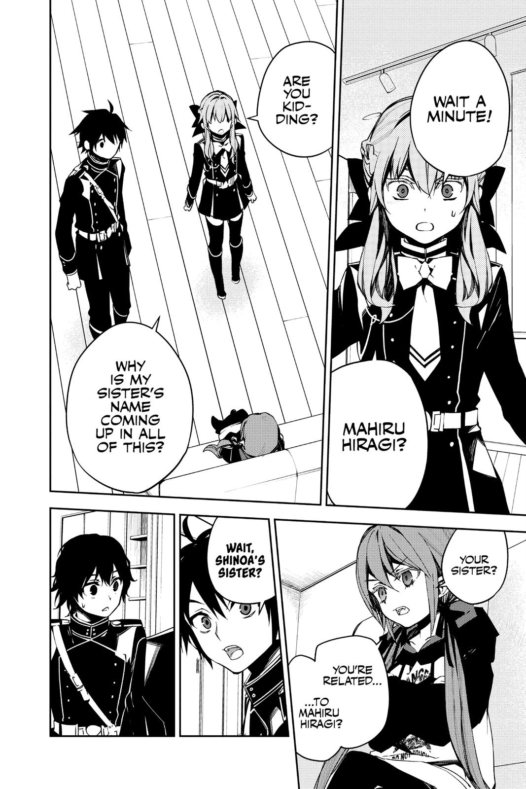 Read Seraph of the End Vampire Reign EN Manga Online