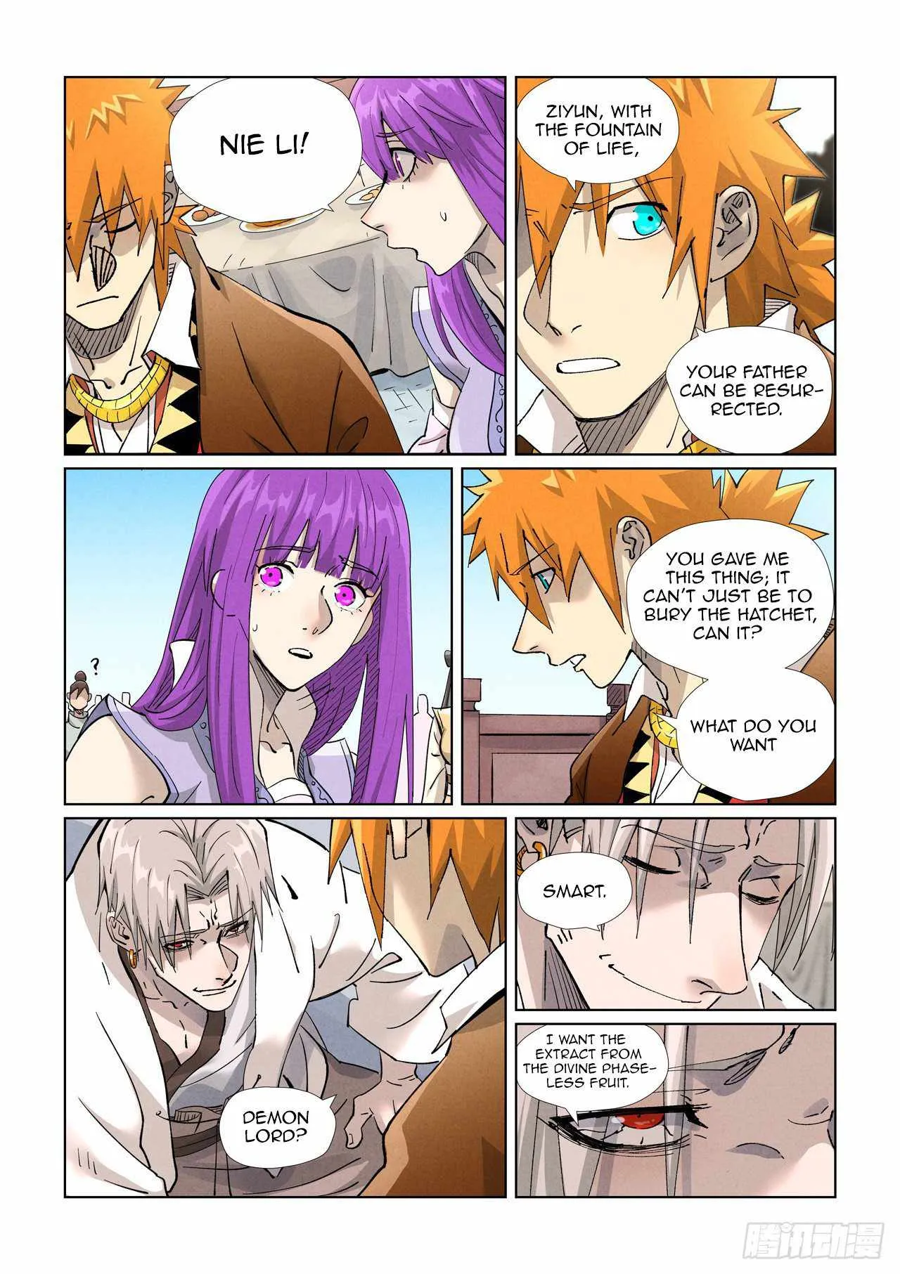Read Tales of Demons and Gods EN Manga Online