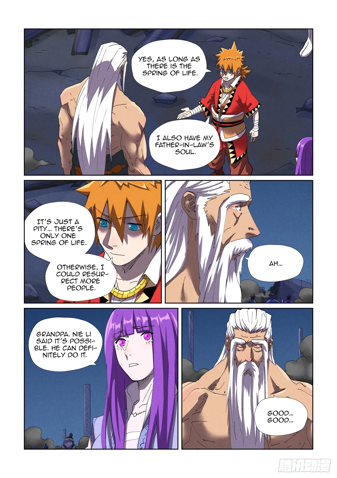 Read Tales of Demons and Gods EN Manga Online