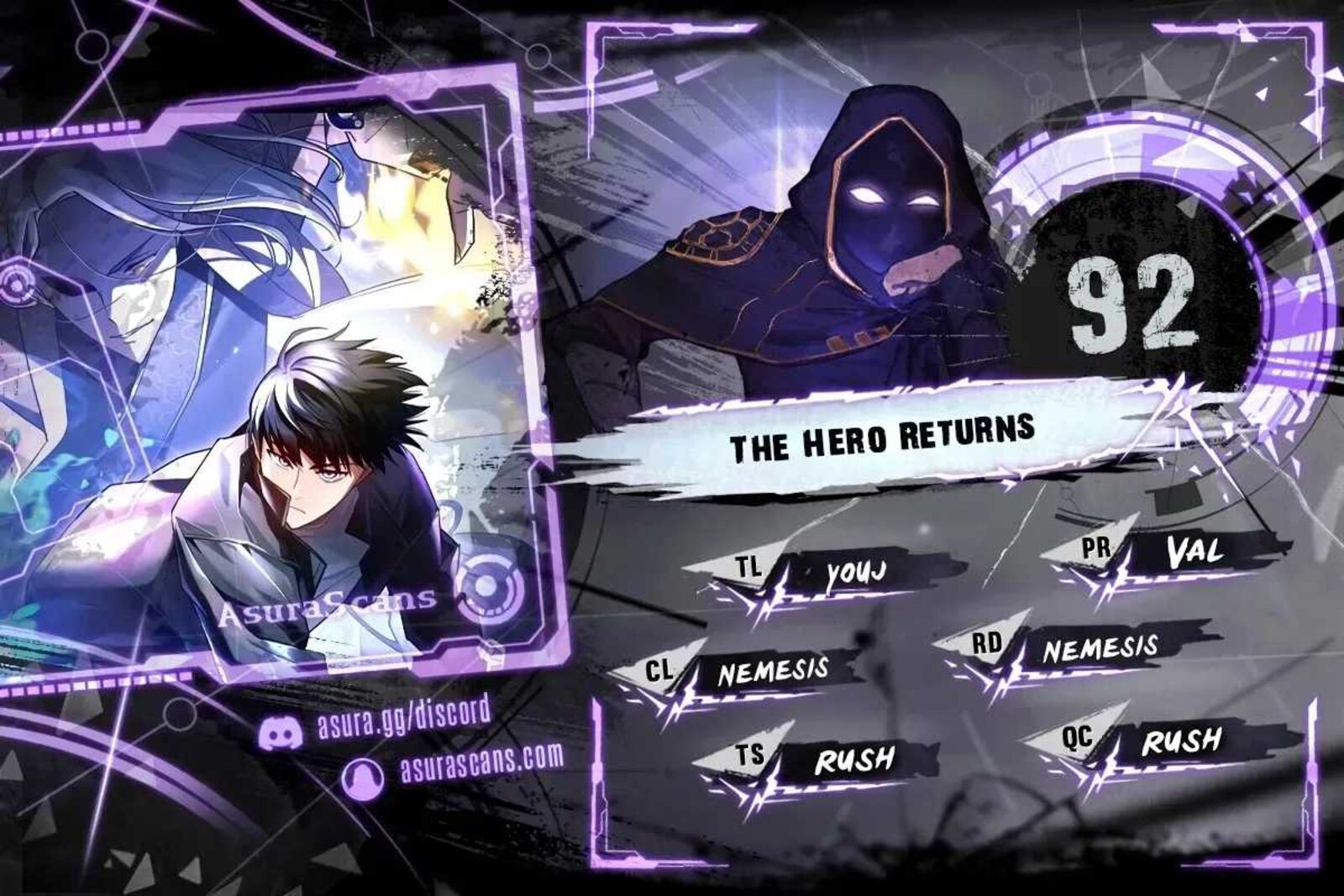 Read The Hero Returns EN Manga Online