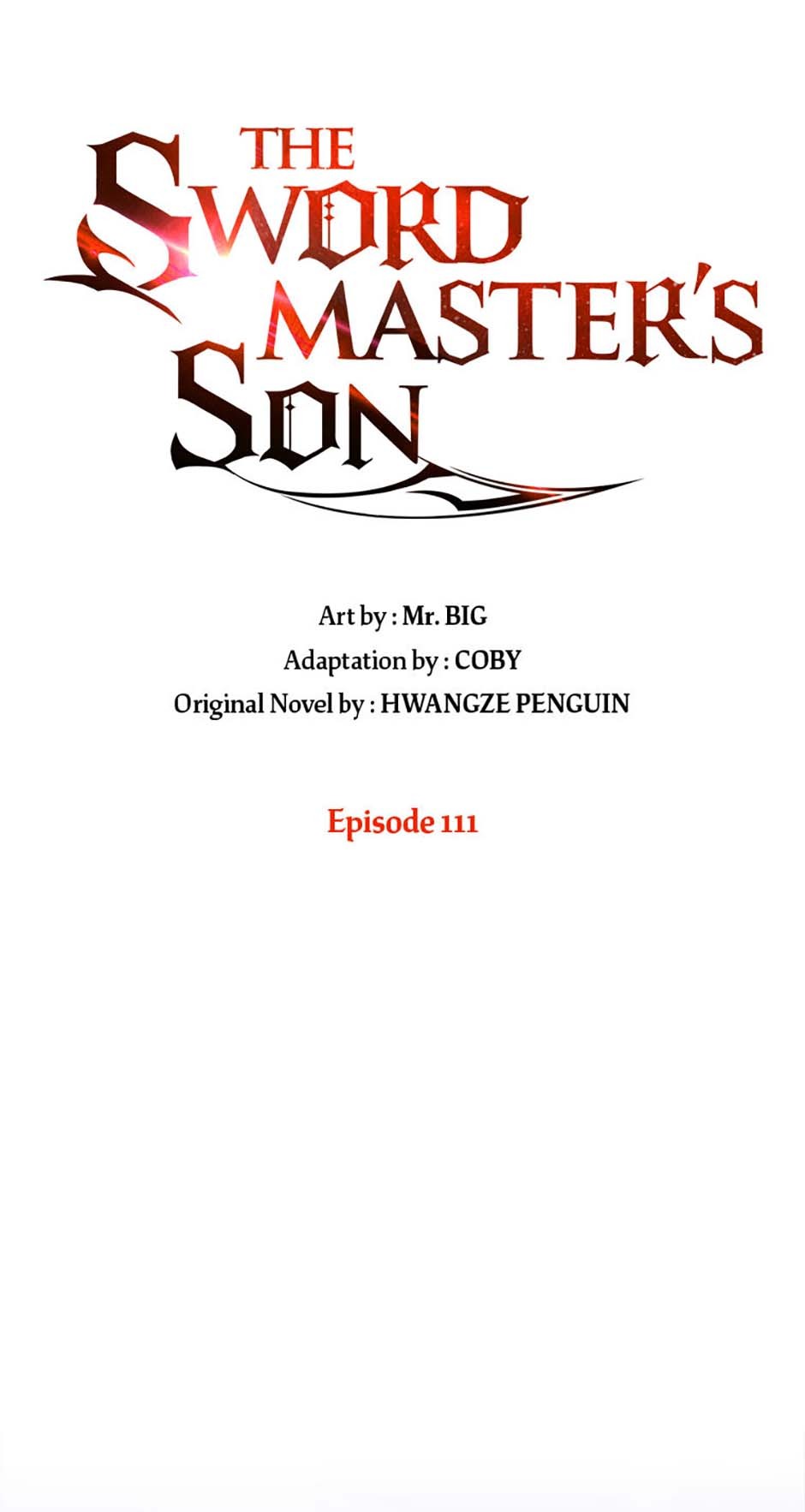Read The Swordmaster's Son EN Manga Online