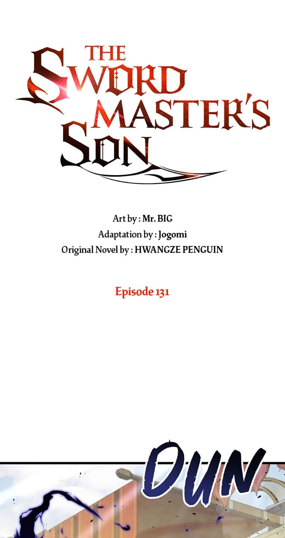 Read The Swordmaster's Son EN Manga Online
