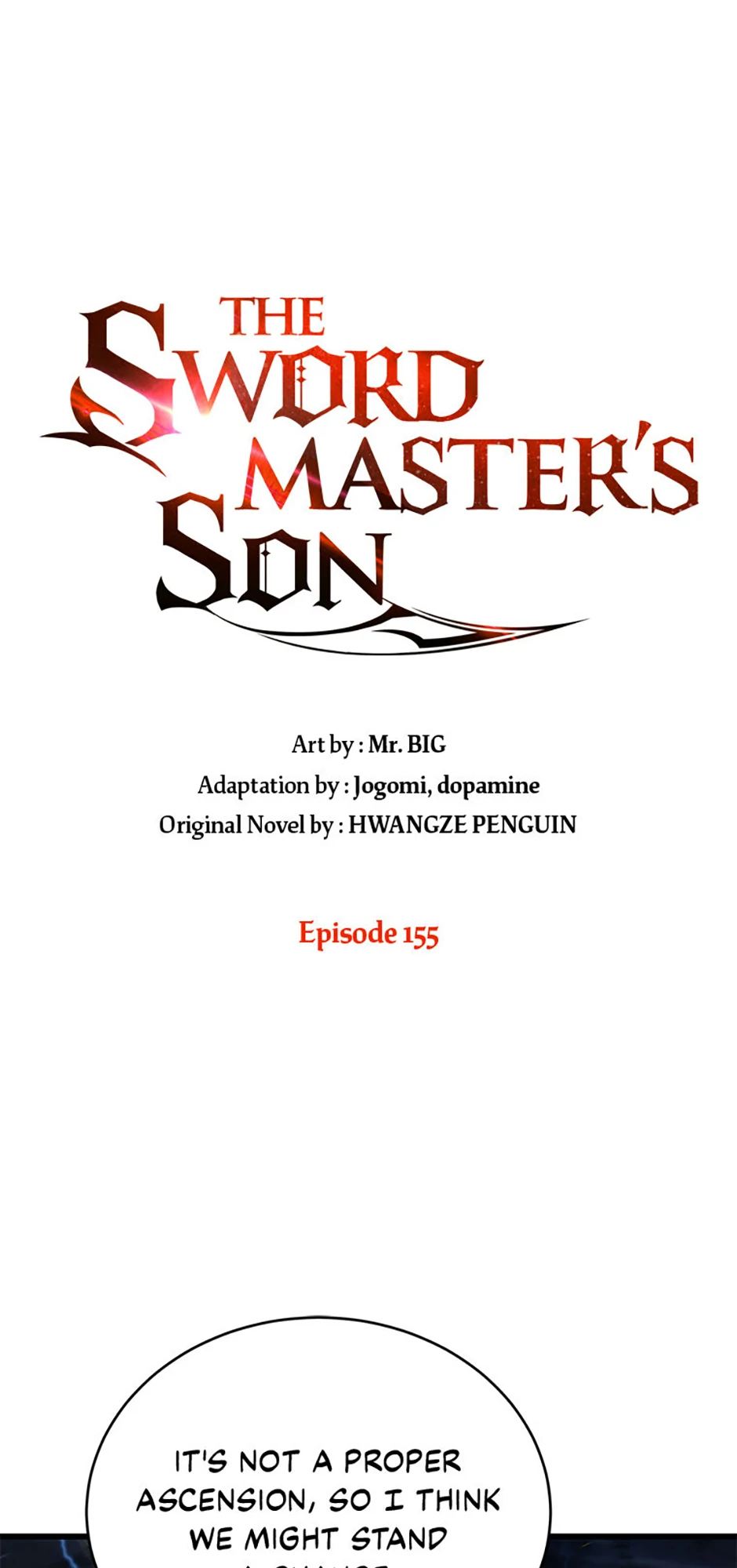 Read The Swordmaster's Son EN Manga Online