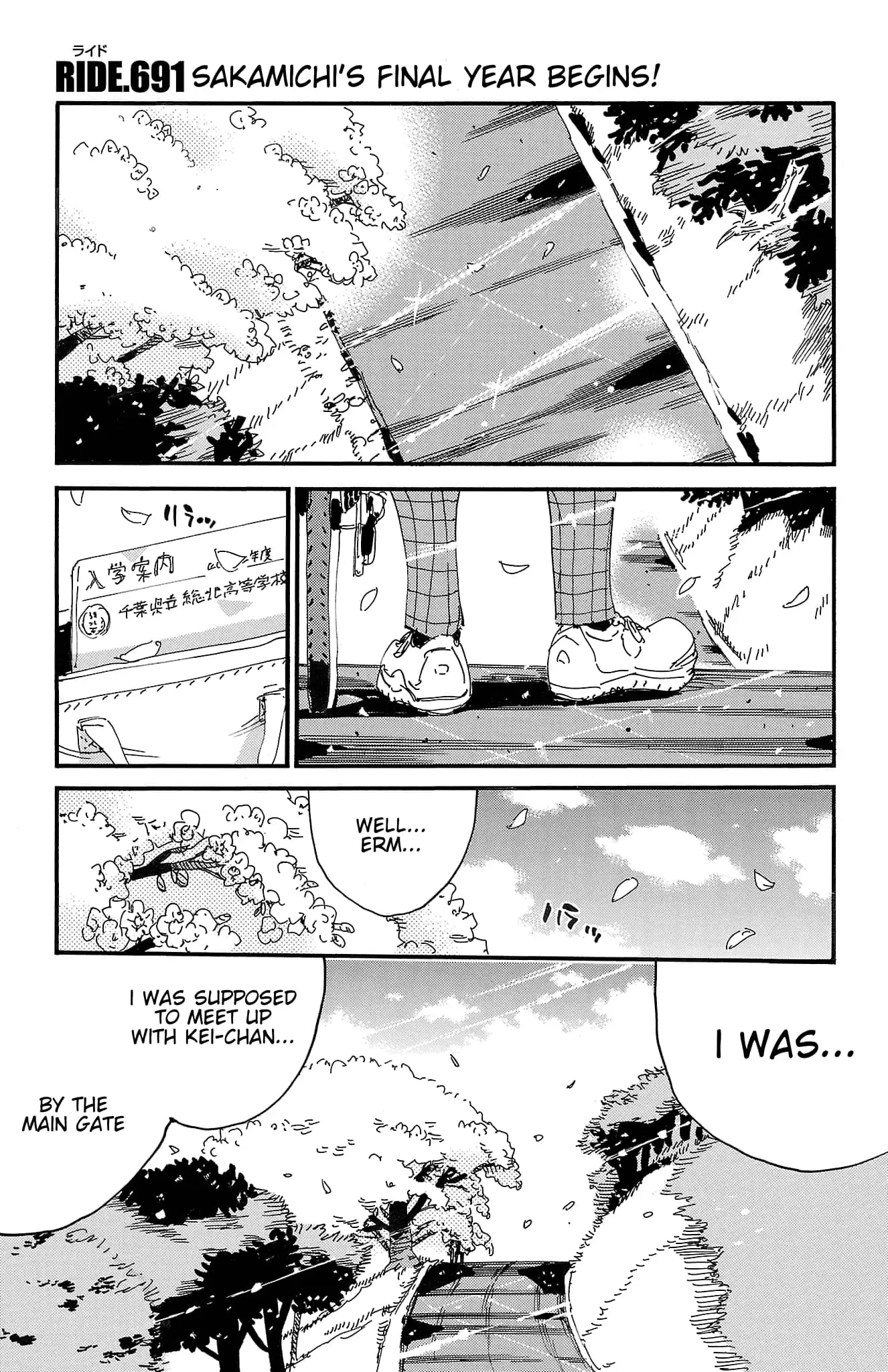 Read Yowamushi Pedal EN Manga Online