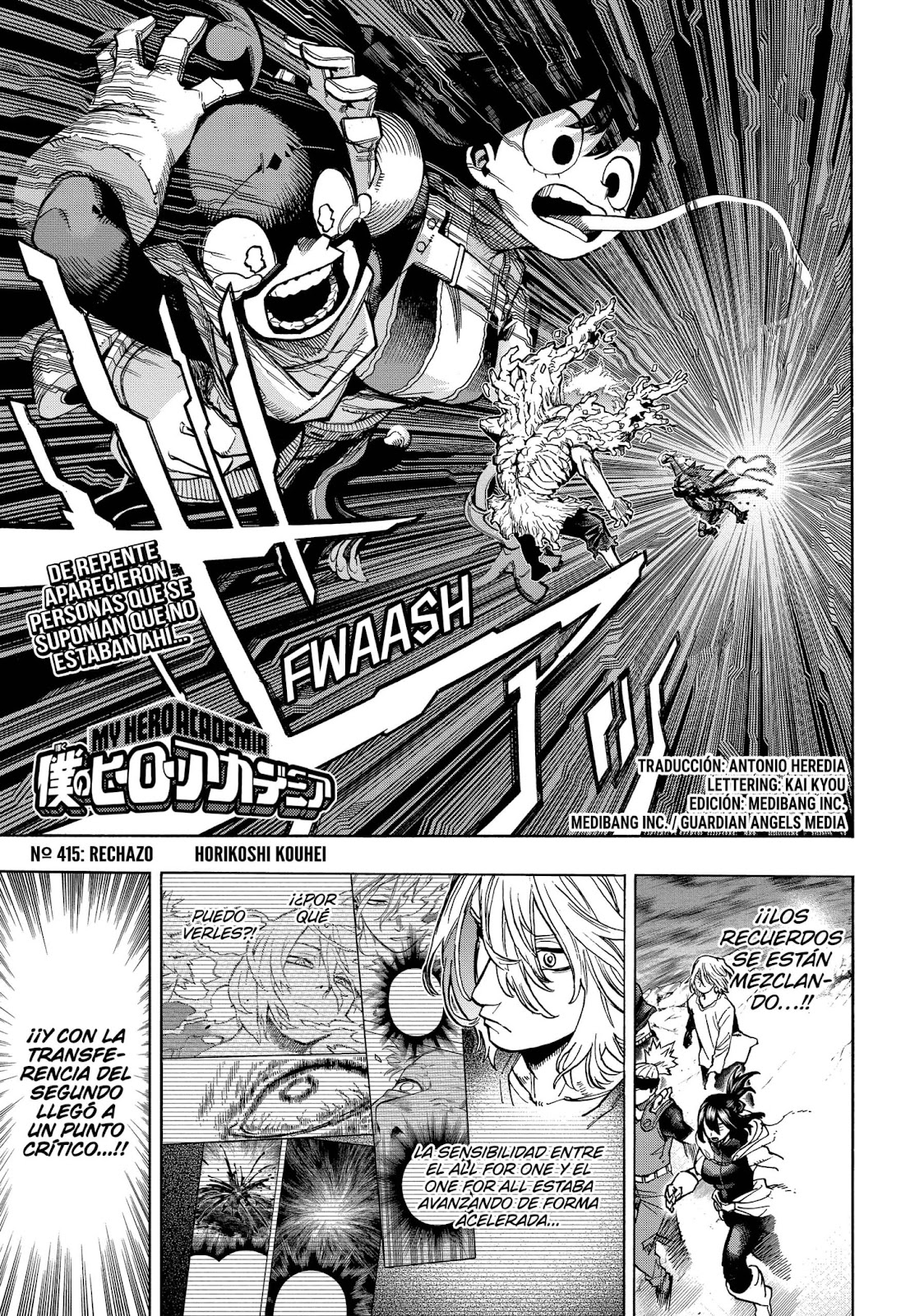 Read Boku no Hero Academia ES Manga Online