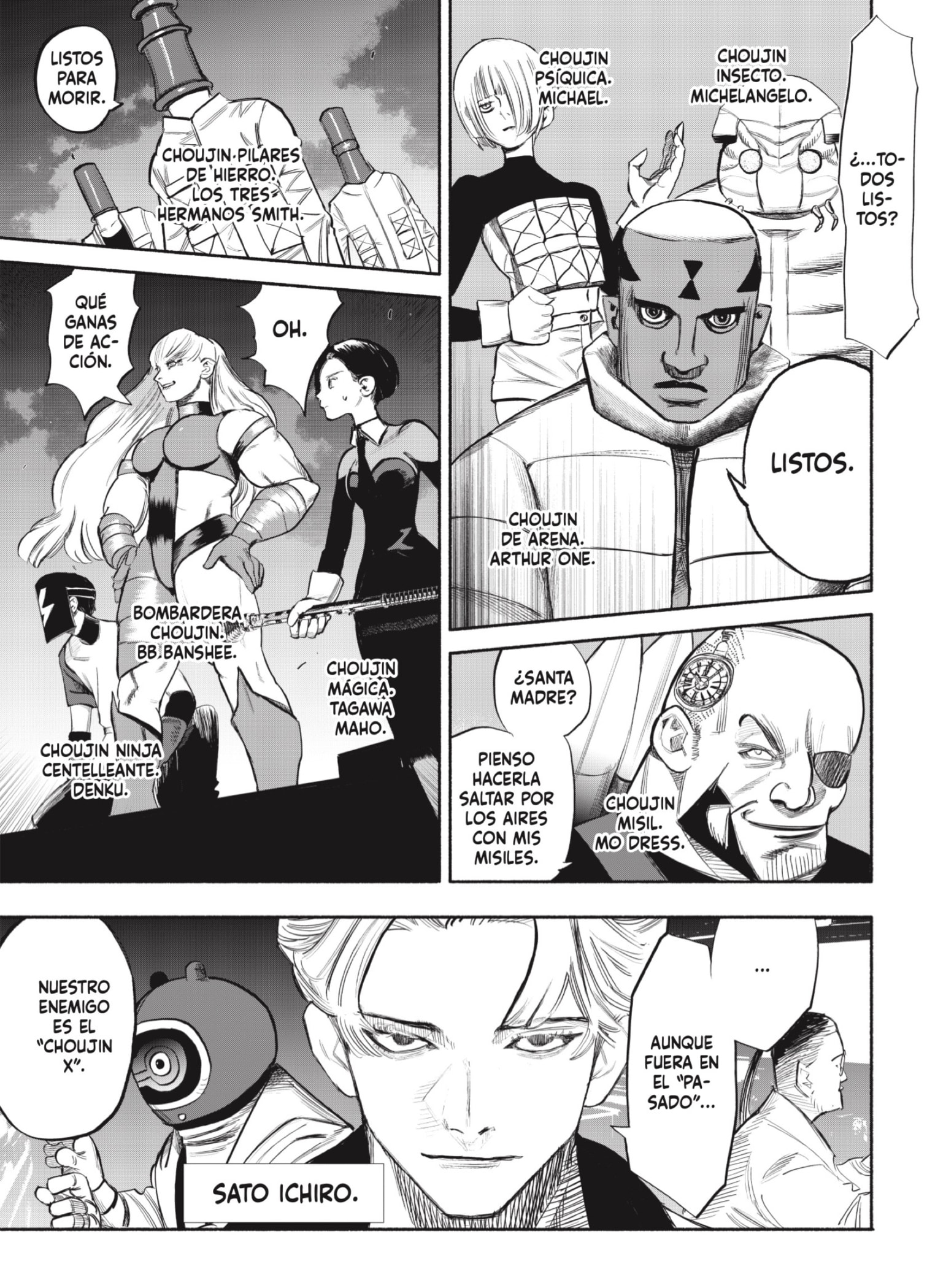 Read Choujin X ES Manga Online