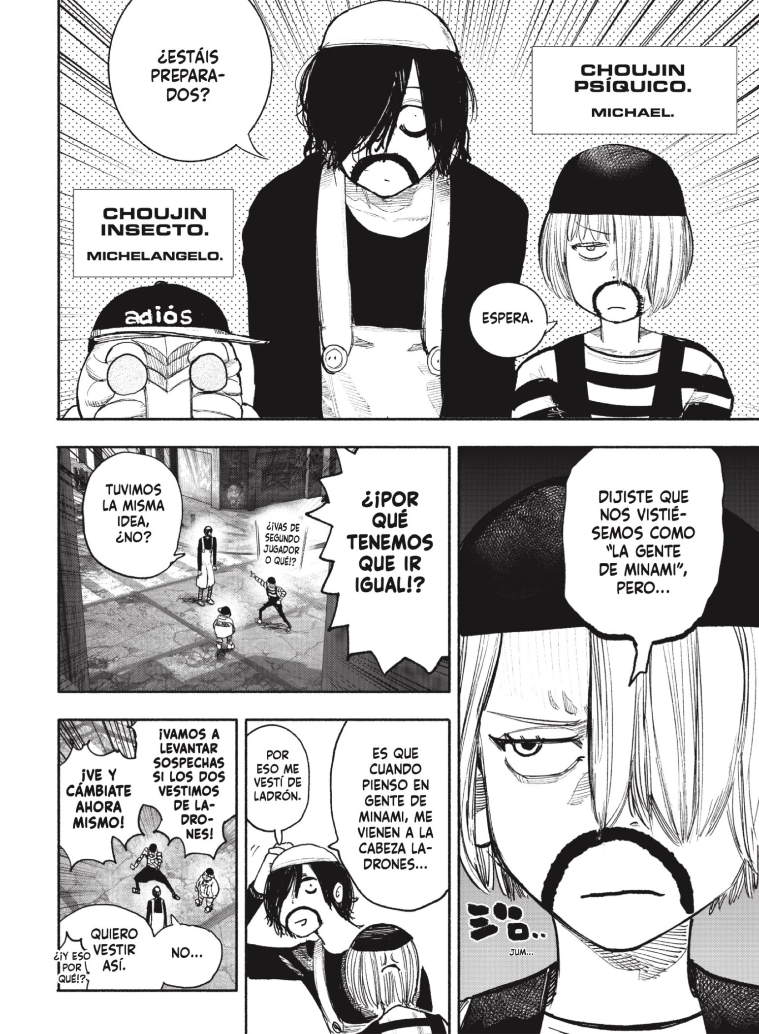 Read Choujin X ES Manga Online